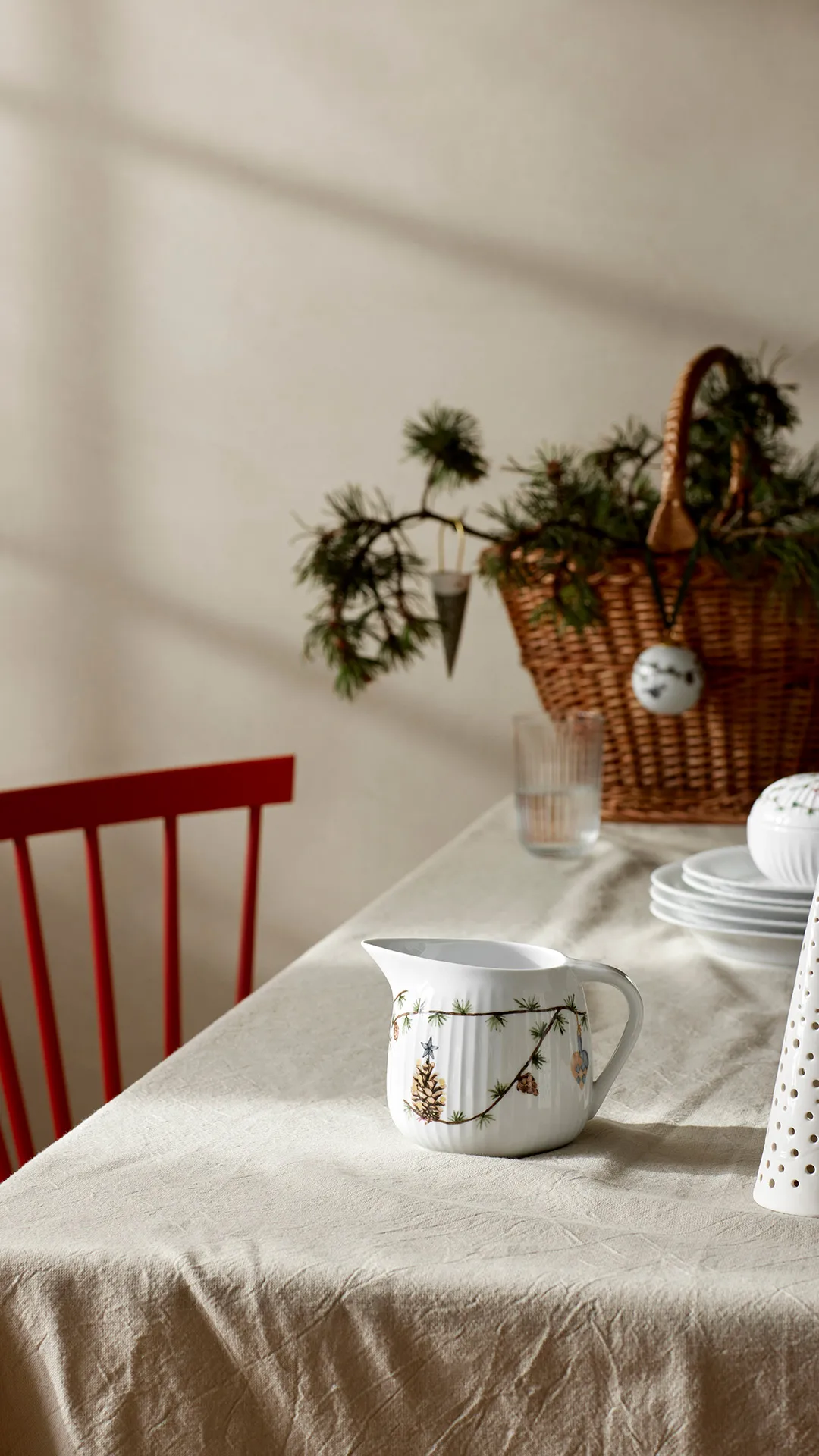 Hammershøi Christmas sosjerka 660 ml, Biały Kähler