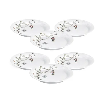 Hammershøi Christmas talerz Ø27 cm opakowanie 6 sztuk - Kähler