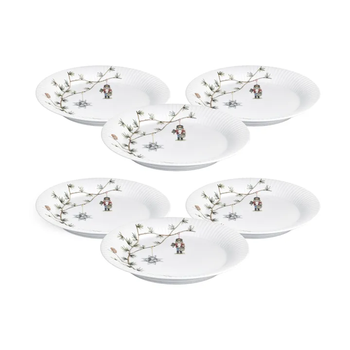 Hammershøi Christmas talerz Ø27 cm opakowanie 6 sztuk - Kähler