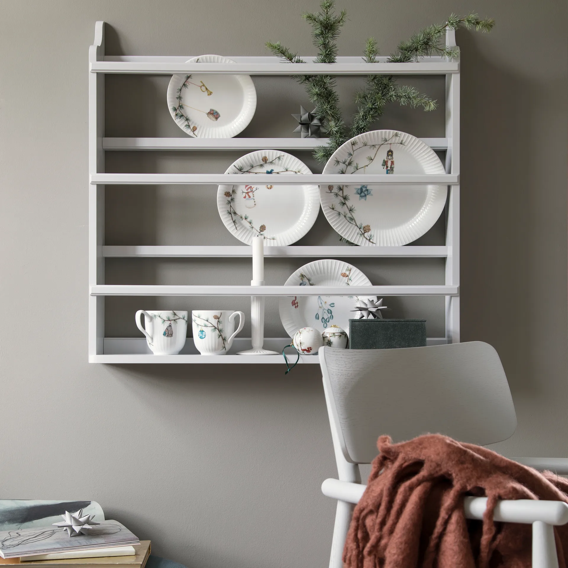 Hammershøi Christmas talerz Ø27 cm opakowanie 6 sztuk Kähler