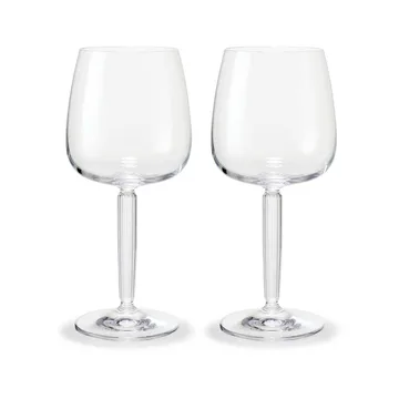 Hammershøi kieliszki do czerwonego wina 490 ml, 2‑pak - Przezroczysty - Kähler