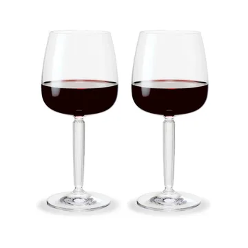 Hammershøi kieliszki do czerwonego wina 490 ml, 2‑pak - Przezroczysty - Kähler