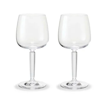 Hammershøi kieliszki do wina białego 350 ml, 2‑pak - Przezroczysty - Kähler