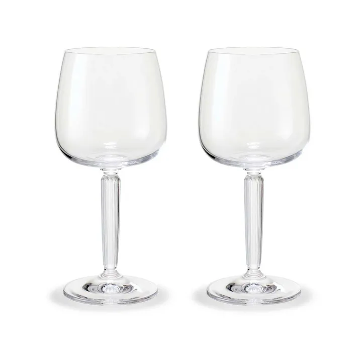 Hammershøi kieliszki do wina białego 350 ml, 2‑pak - Przezroczysty - Kähler