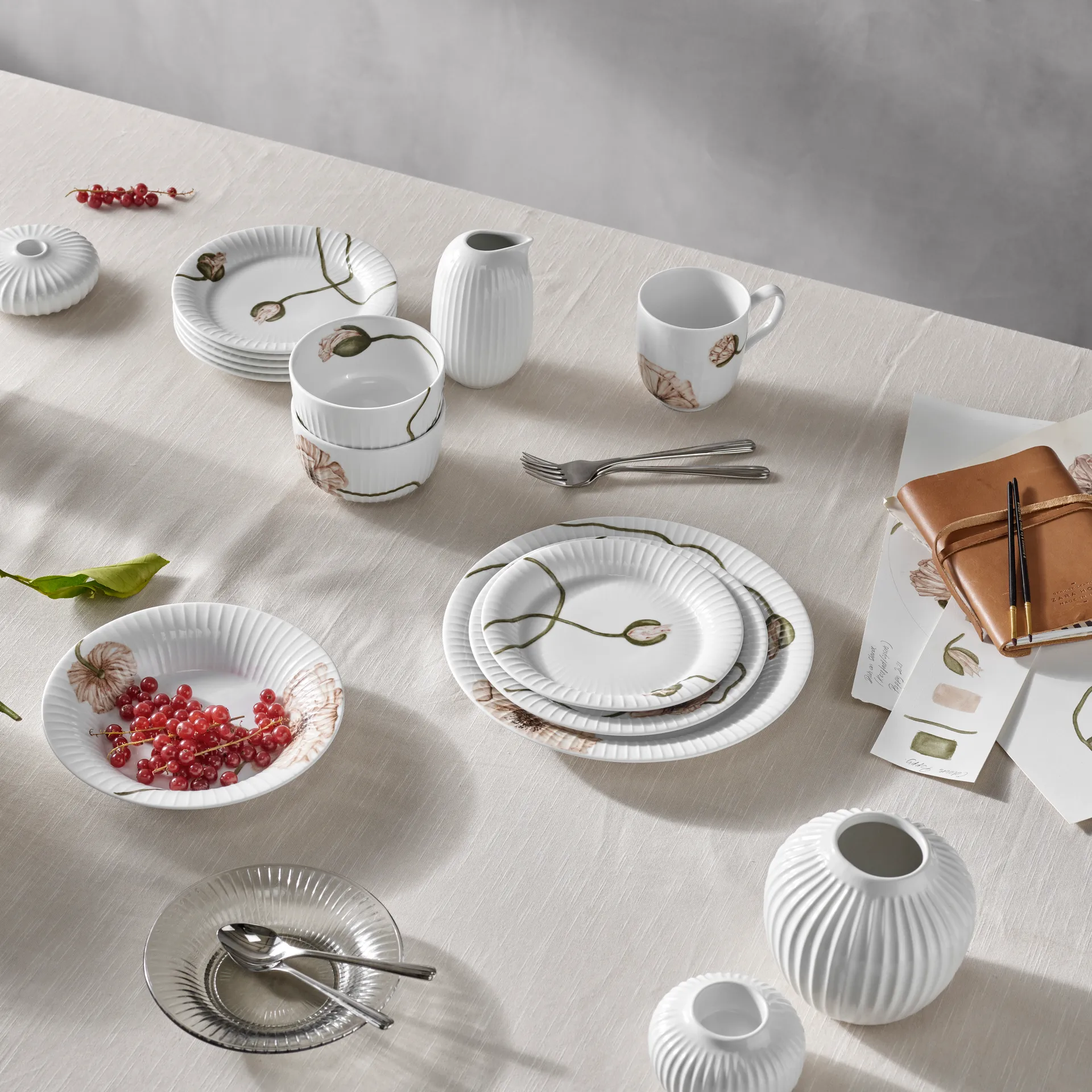 Hammershøi Poppy miska 12 cm, Biały Kähler