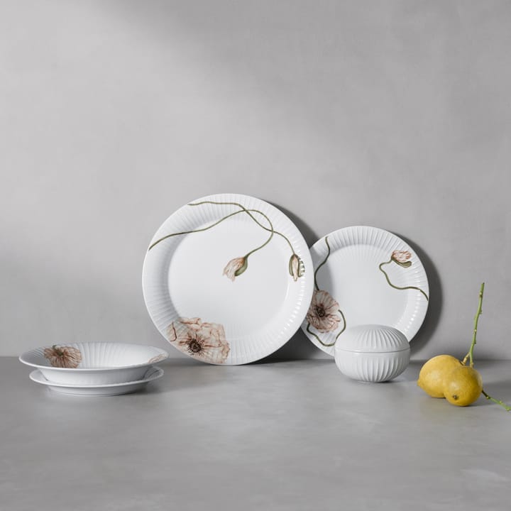Hammershøi Poppy talerz 22 cm, Biały Kähler