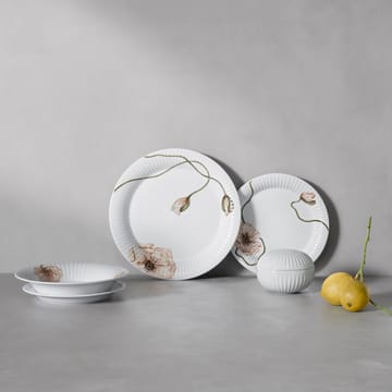 Hammershøi Poppy talerz głęboki 21 cm - Biały - Kähler