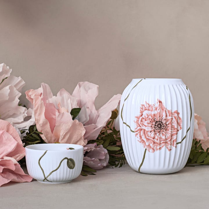 Hammershøi Poppy wazon 21 cm, Biały Kähler