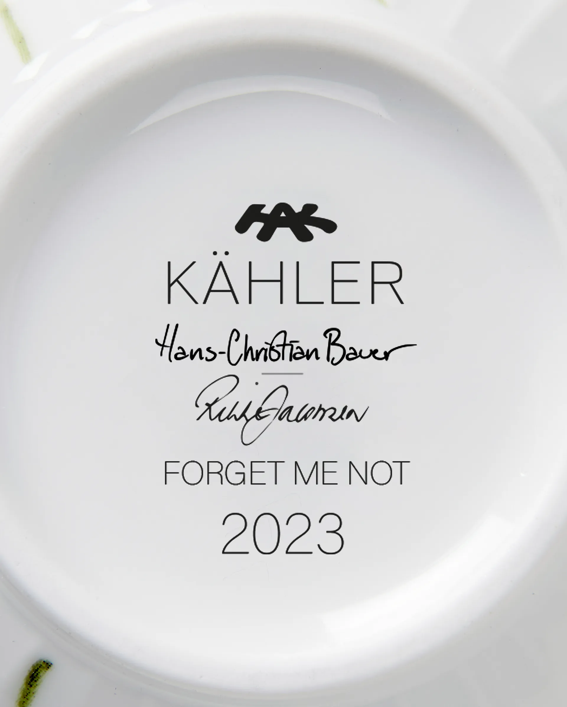 Hammershøi summer kubek 330 ml, Forget me not Kähler