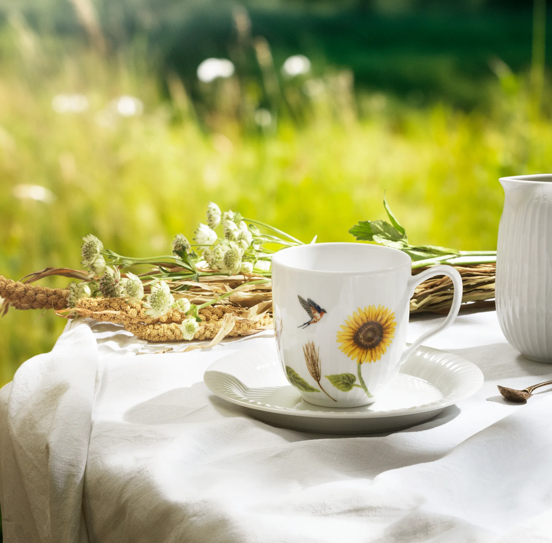 Hammershøi summer kubek 330 ml, Sunflower Kähler