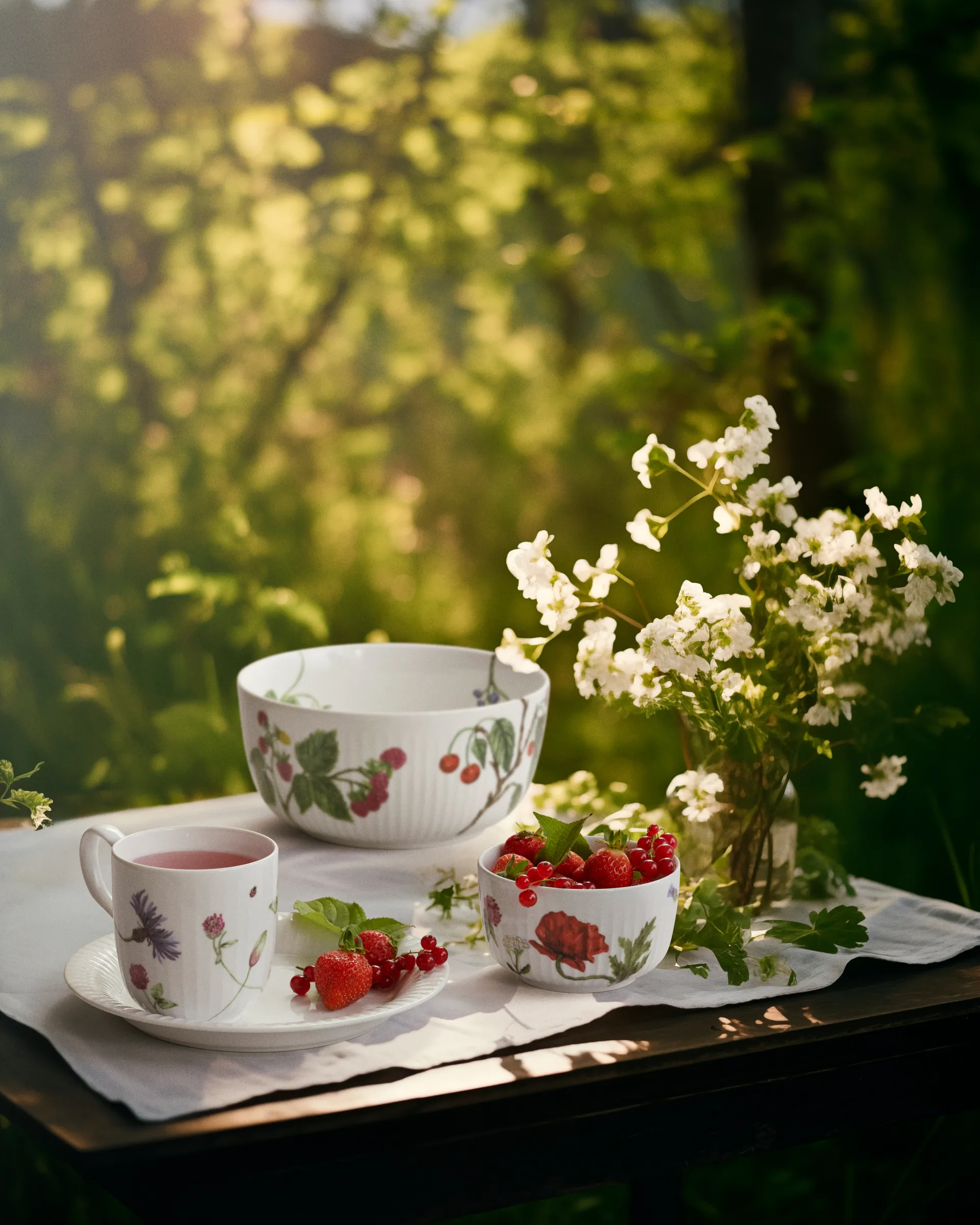 Hammershøi summer kubek 330 ml, Wild flowers Kähler
