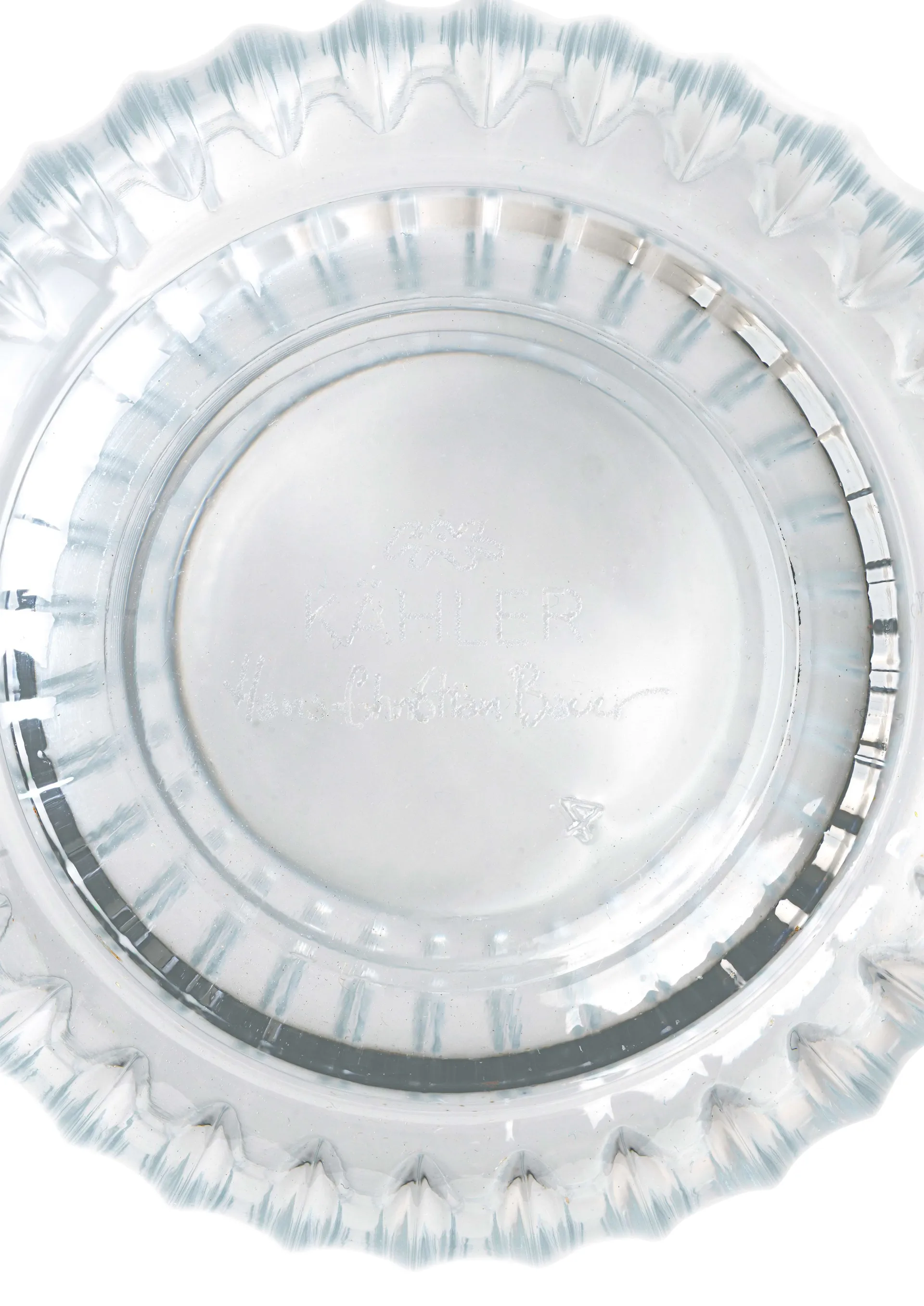 Hammershøi szklanka na wodę 370 ml, 4‑pak, Przezroczysta Kähler