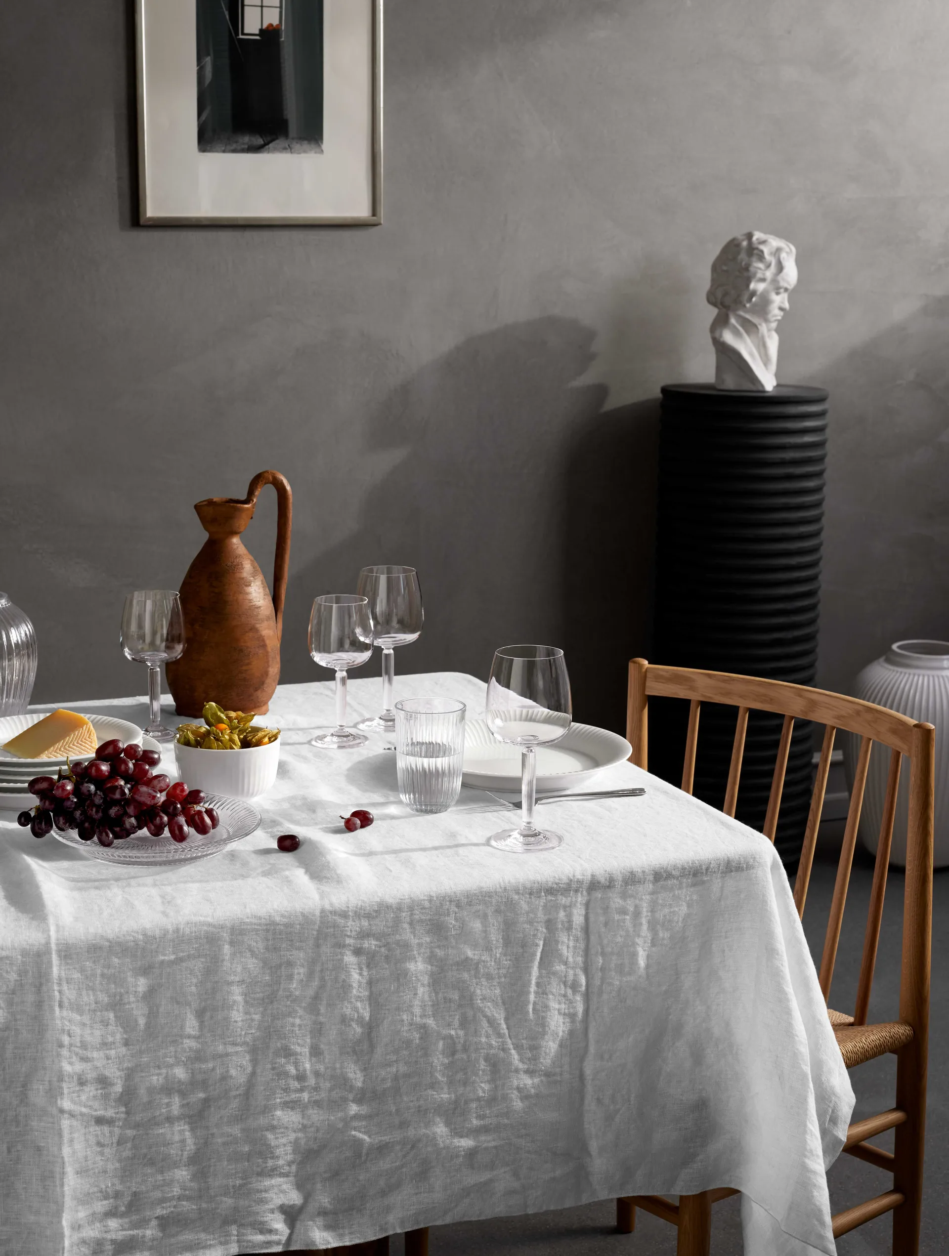 Kieliszek do białego wina Hammershøi 35 cl 2-pak, Przezroczysty Kähler