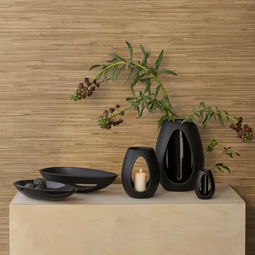 Kokong owalny półmisek stołowy 35 cm - Brązowy - Kähler