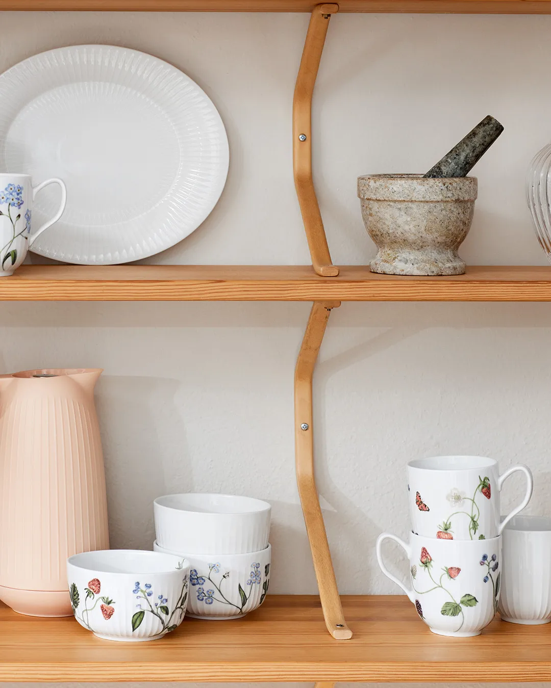 Kubek Hammershøi Summer 330 ml, Forget me not Kähler