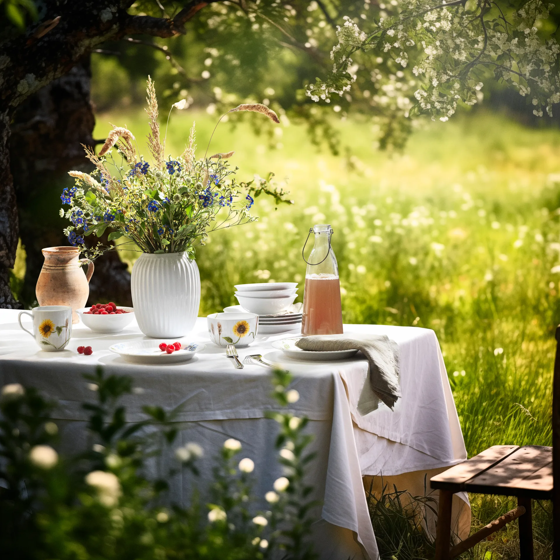 Kubek Hammershøi Summer 330 ml, Sunflower Kähler