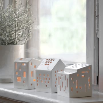 Mały świecznik ceramiczny Urbania - Funkis - Kähler
