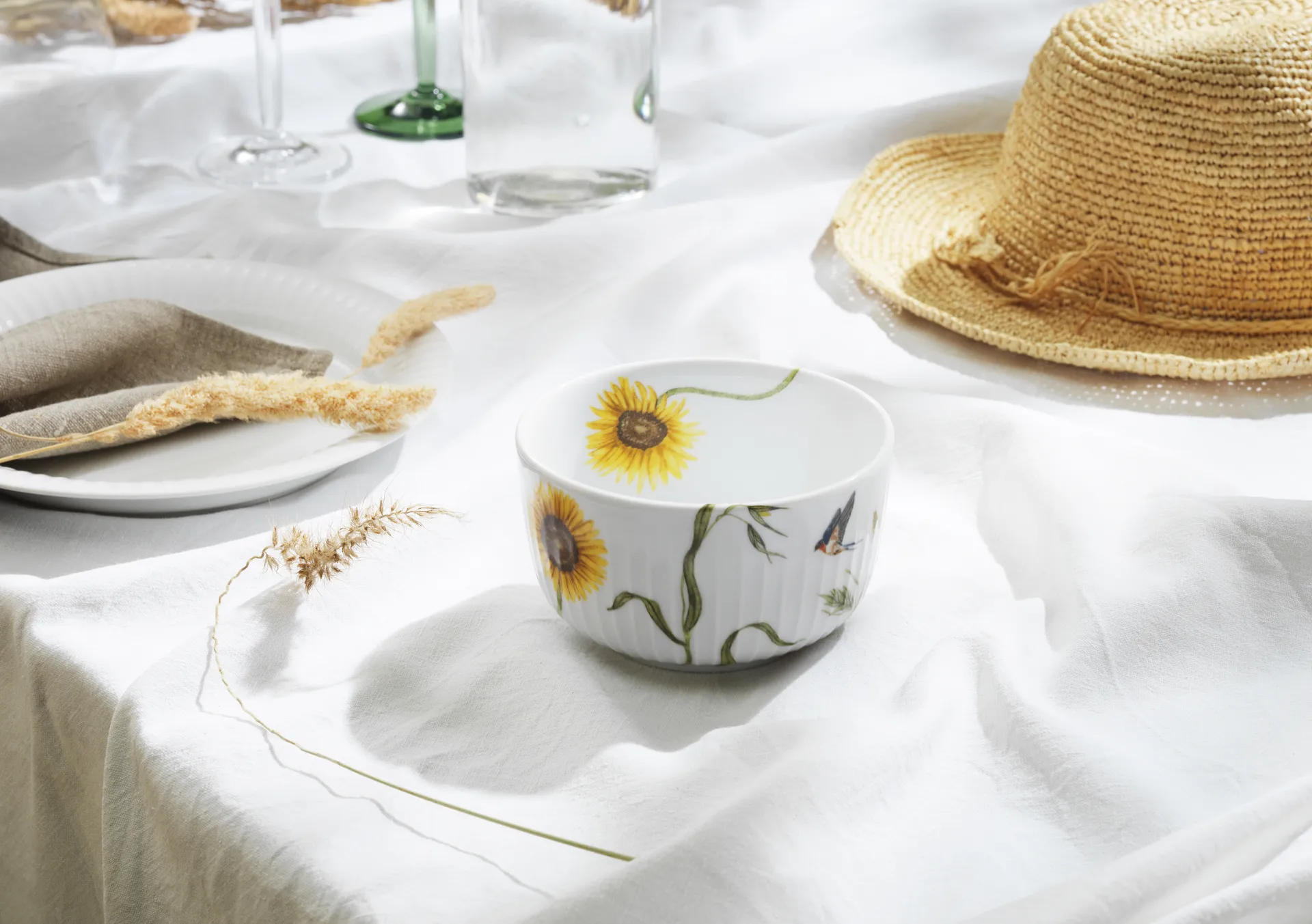 Miska Hammershøi Summer Ø12 cm, Sunflower Kähler