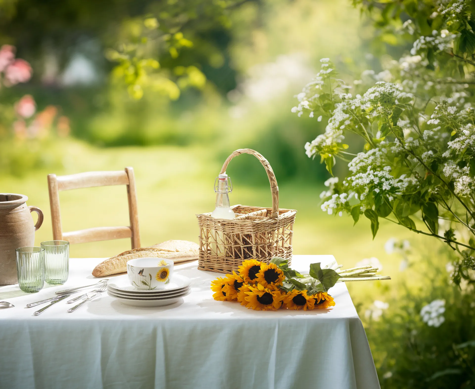 Miska Hammershøi Summer Ø12 cm, Sunflower Kähler