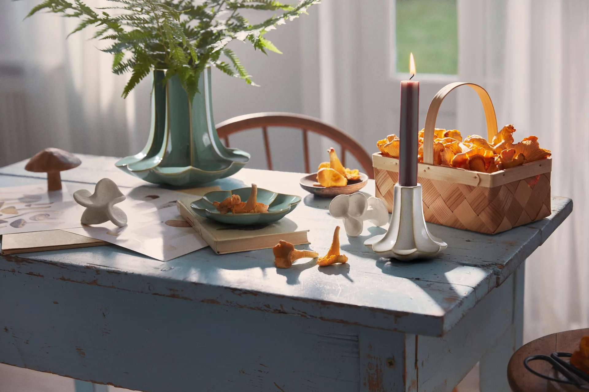 Miska Kantarell, Niebieska, Ø14,5 cm Kähler