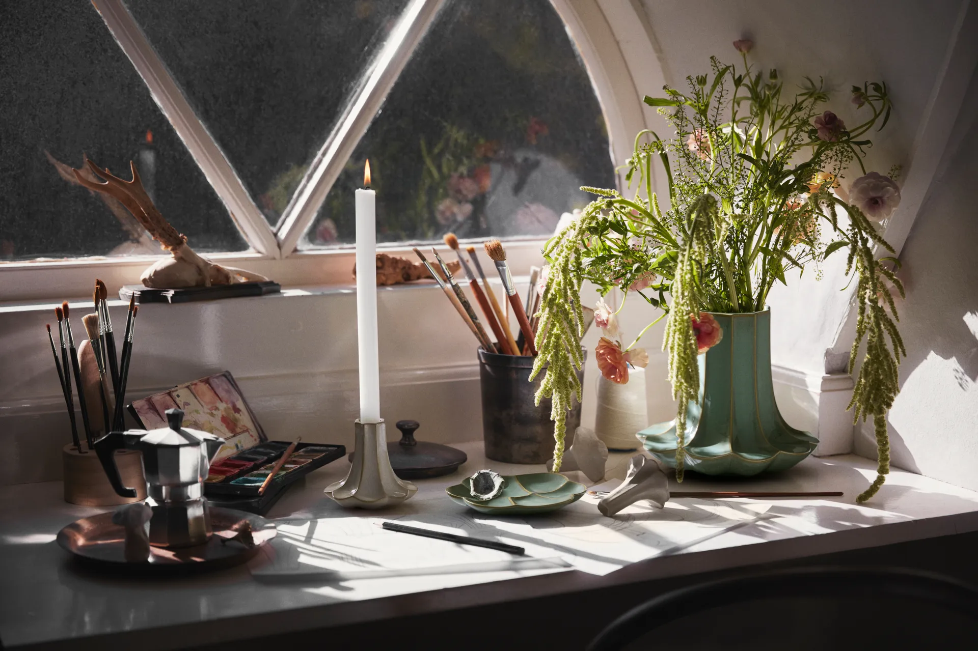 Miska Kantarell, Niebieska, Ø14,5 cm Kähler