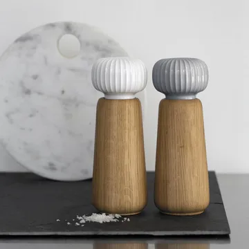 Młynek do przypraw Hammershøi duży - Biały, 18 cm - Kähler