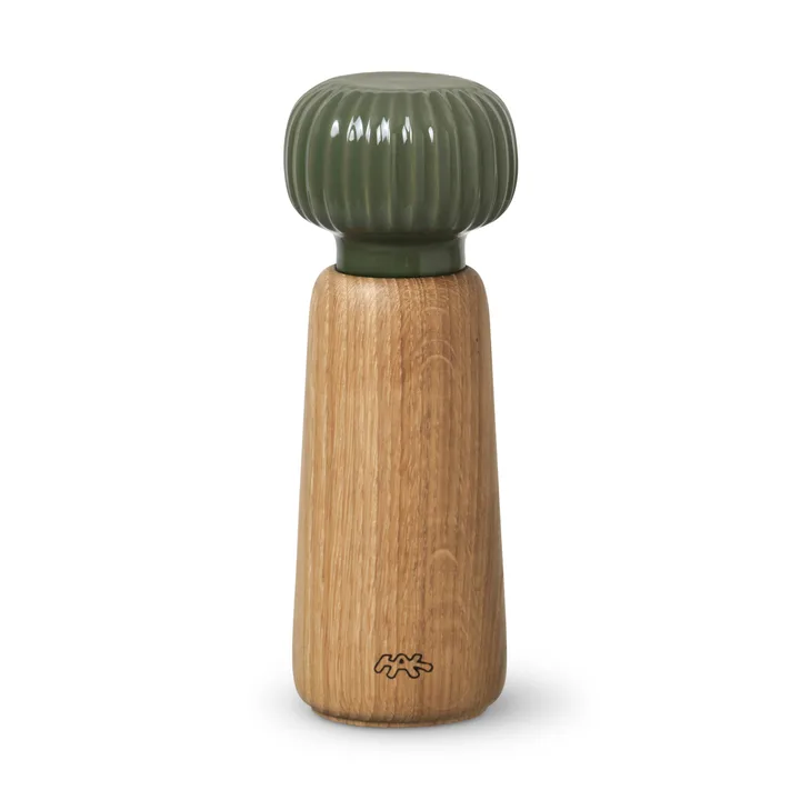 Młynek do przypraw Hammershøi duży - Ciemnozielony, 18 cm - Kähler