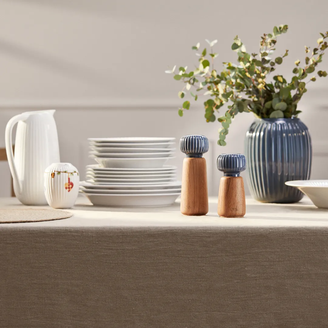 Młynek do przypraw Hammershøi - Duży, Szary antracyt Kähler