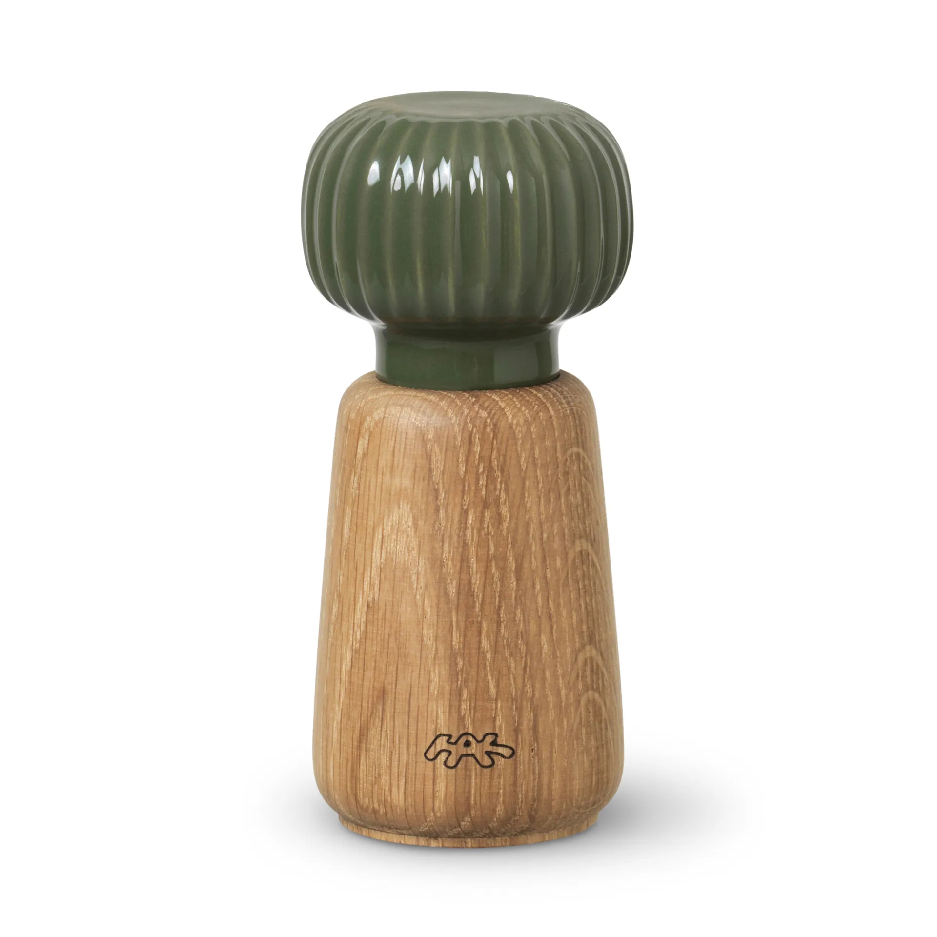 Młynek do przypraw Hammershøi mały, Ciemnozielony, 14 cm Kähler