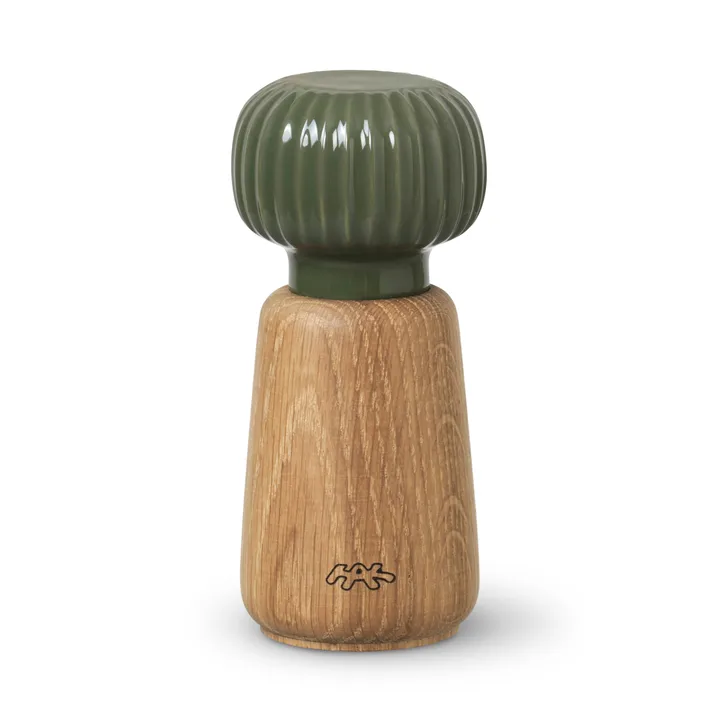 Młynek do przypraw Hammershøi mały - Ciemnozielony, 14 cm - Kähler