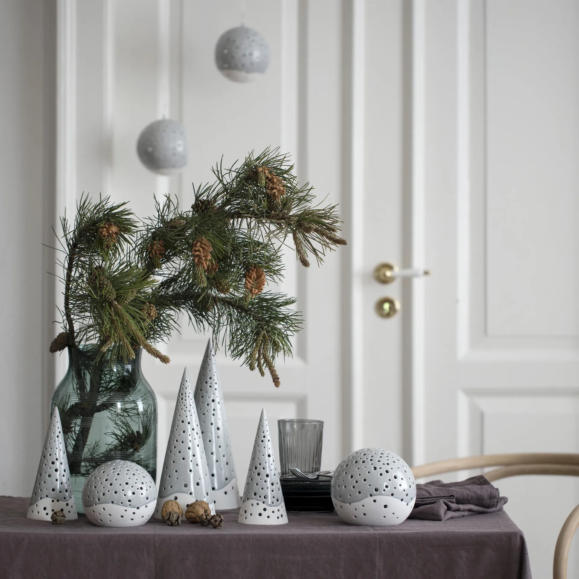 Nobili Kula dekoracyjna, szary Kähler