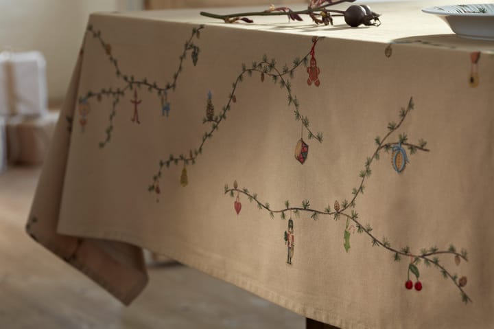 Obrus Hammershøi Christmas beige, 150x220 cm Kähler