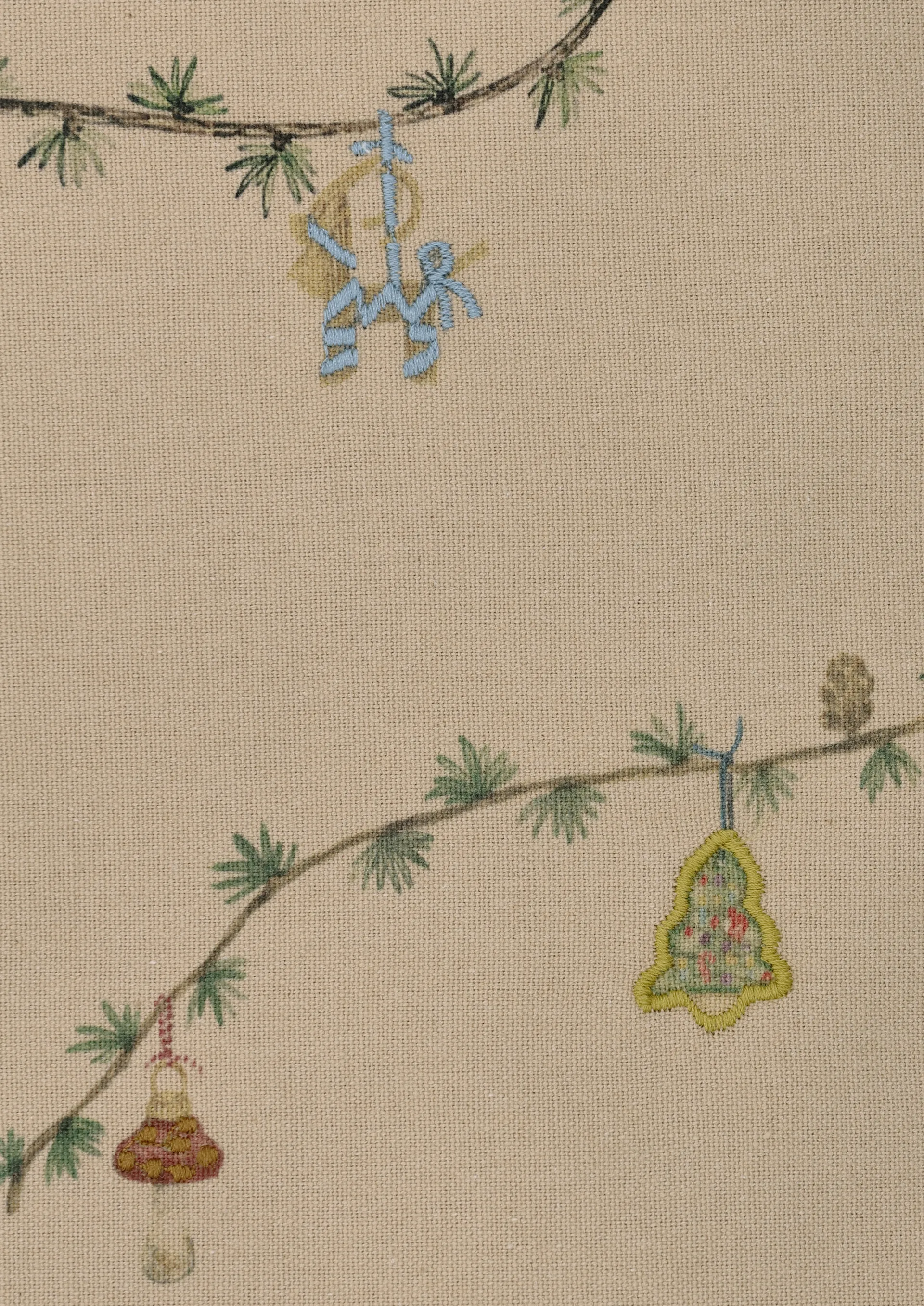 Obrus Hammershøi Christmas sand, 150x320 cm Kähler