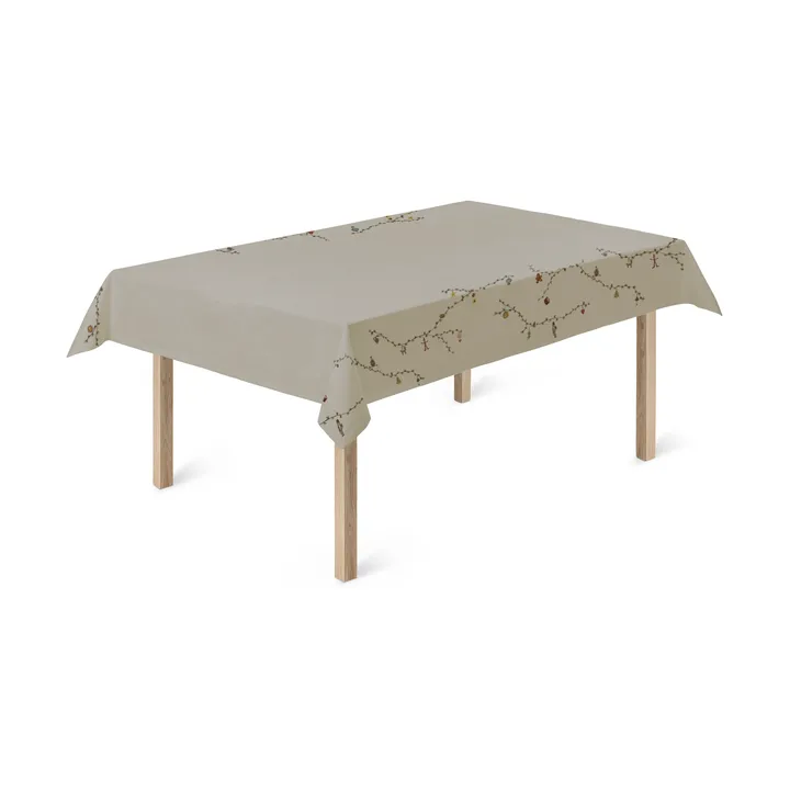 Obrus Hammershøi Christmas sand - 150x370 cm - Kähler