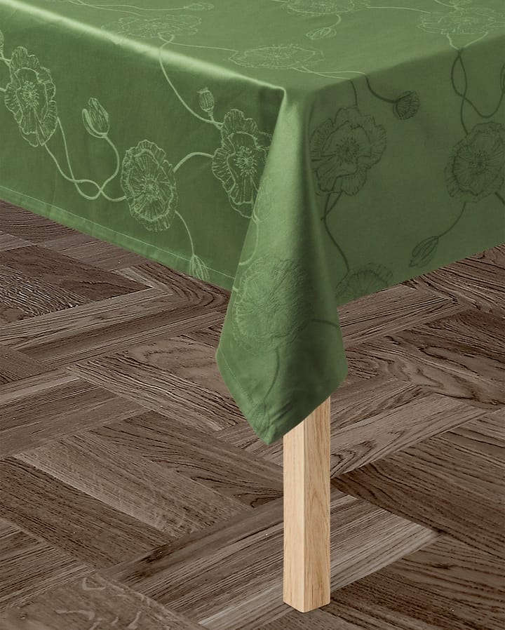 Obrus Hammershøi Poppy, zielony, 150x370 cm Kähler
