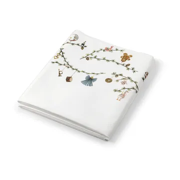 Obrus świąteczny Hammershøi 150x370 cm - Biały - Kähler