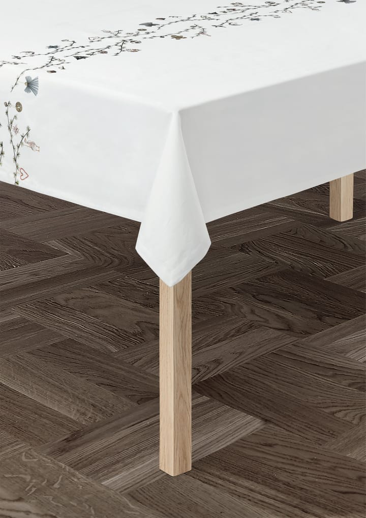 Obrus świąteczny Hammershøi 150x370 cm, Biały Kähler