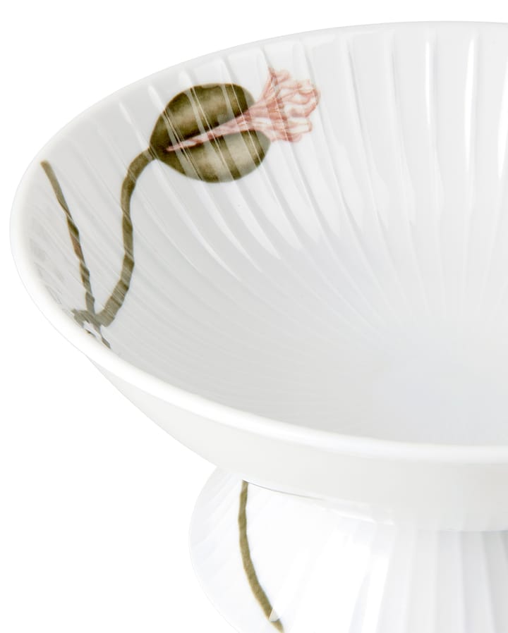 Salaterka na nóżce Hammershøi Poppy Ø16 cm, Biały Kähler