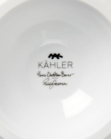 Salaterka na nóżce Hammershøi Poppy Ø16 cm - Biały - Kähler