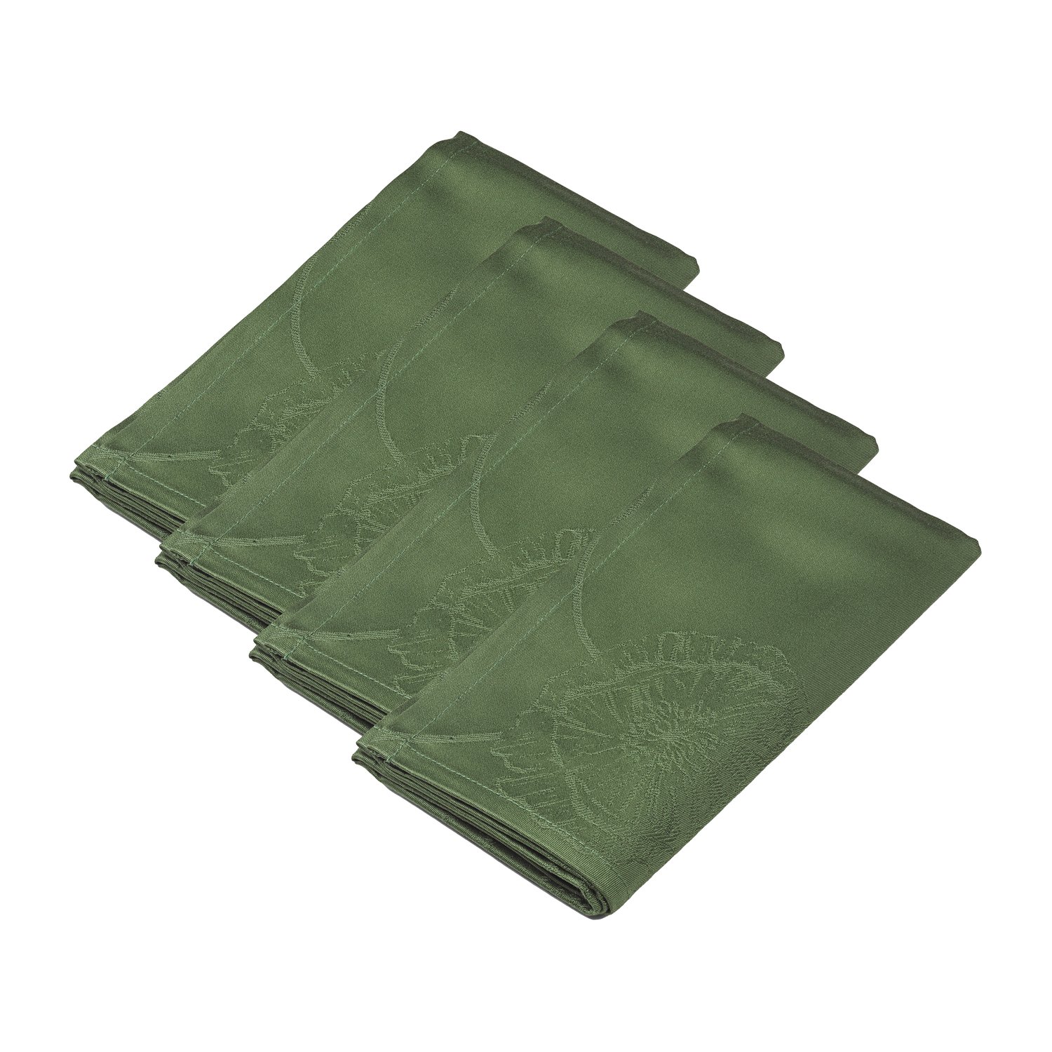 Kähler Serwetka materiałowa Hammershøi Poppy 45x45 cm, 4-pak Zielony