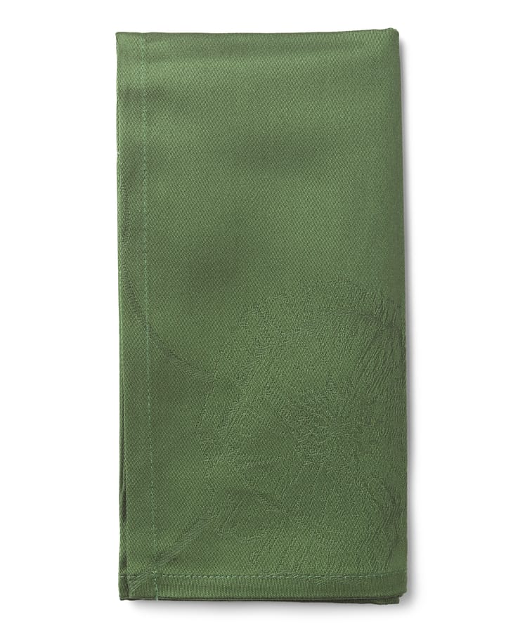 Serwetka materiałowa Hammershøi Poppy 45x45 cm, 4-pak - Zielony - Kähler