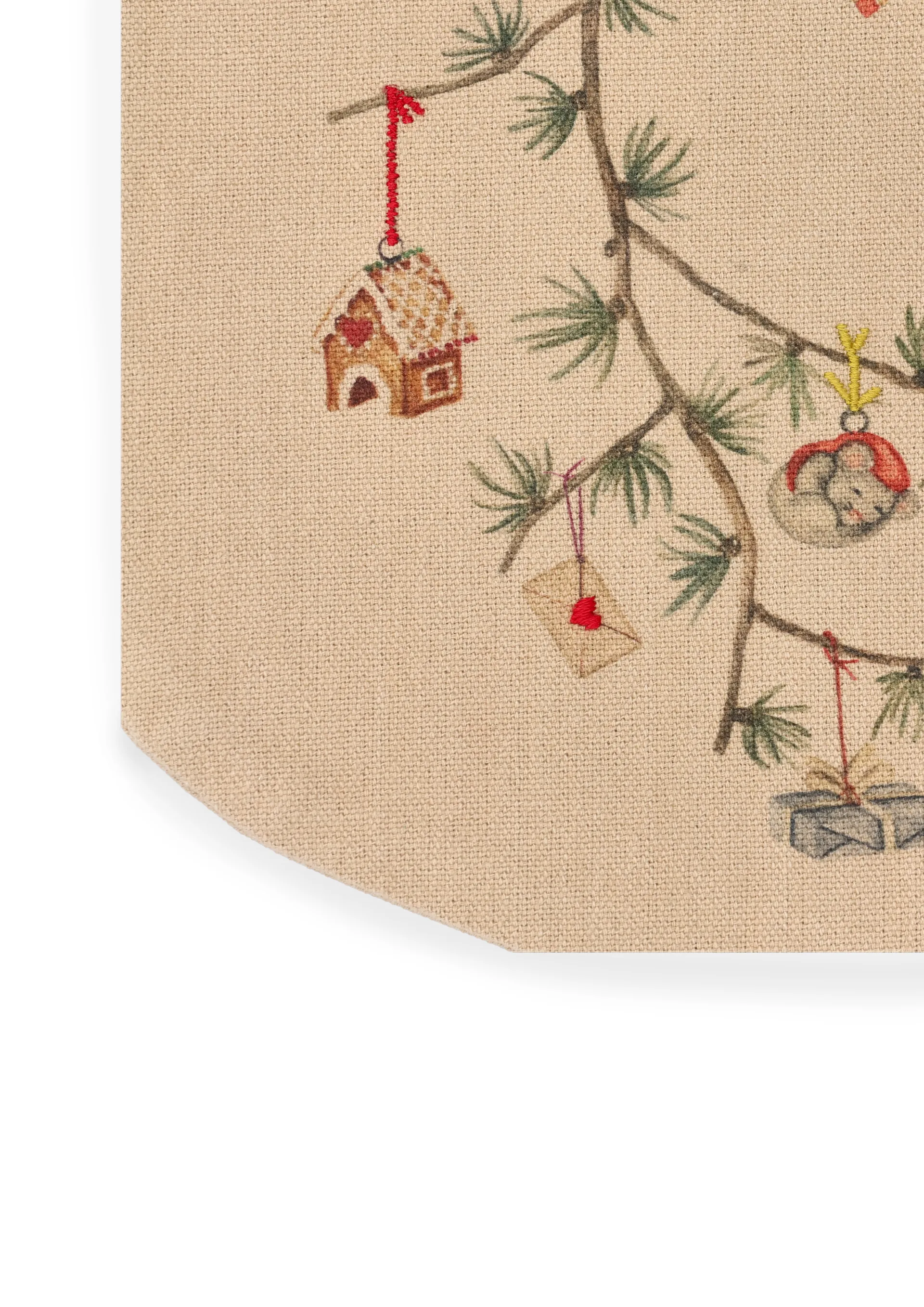 Skarpeta świąteczna Hammershøi Christmas, Beżowy Kähler