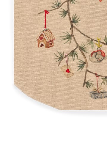 Skarpeta świąteczna Hammershøi Christmas - Beżowy - Kähler