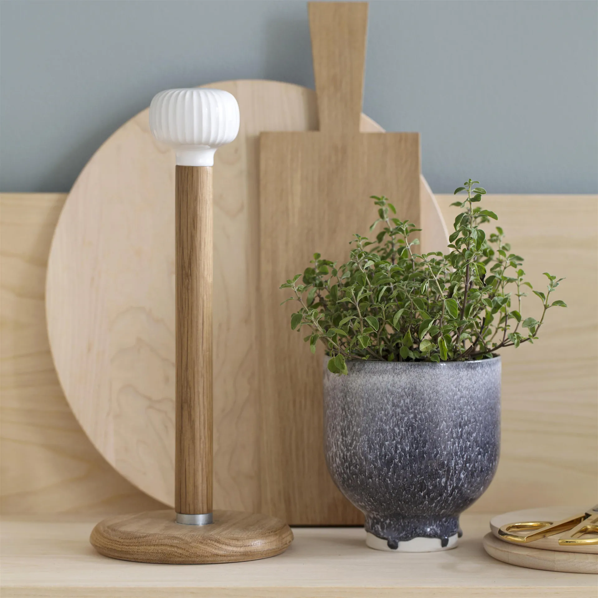 Stojak na ręcznik papierowy Hammershøi, biały Kähler