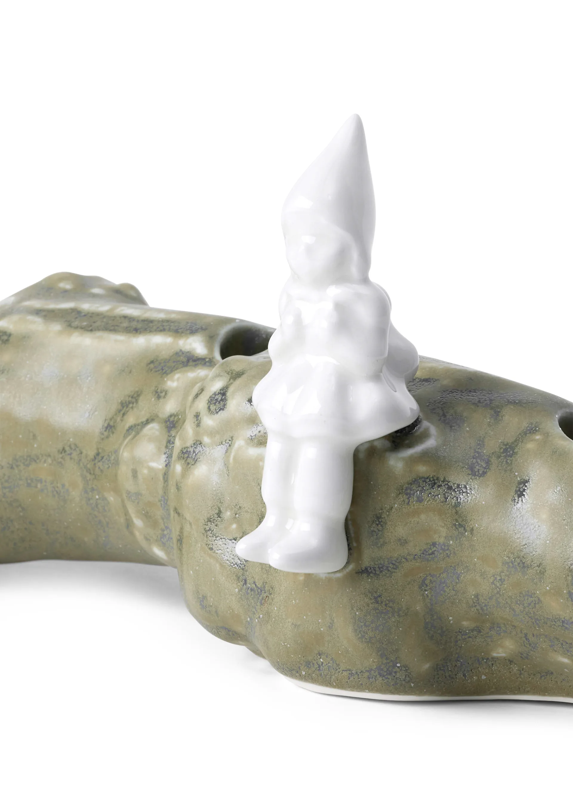 Świecznik adwentowy Christmas Tales grzyby, Zielony Kähler