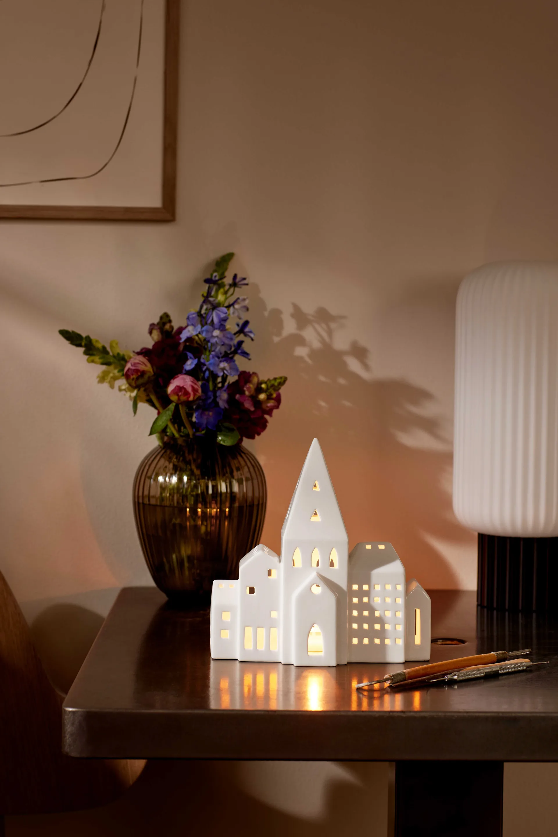 Świecznik ceramiczny Urbania, City Kähler