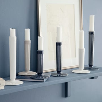 Świecznik Hammershøi 21 cm - biały - Kähler