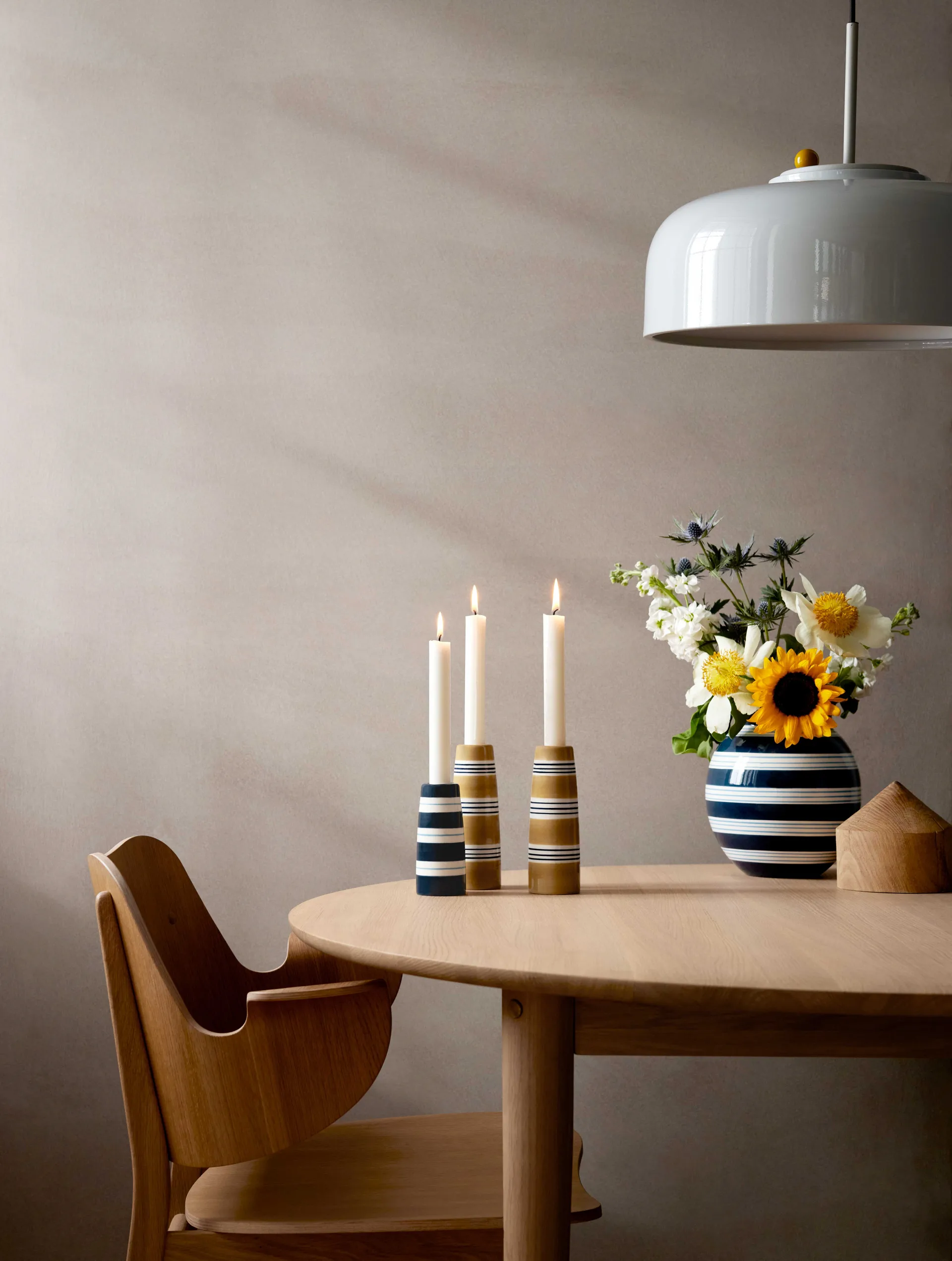 Świecznik Omaggio Nuovo 16 cm, Ochra Kähler