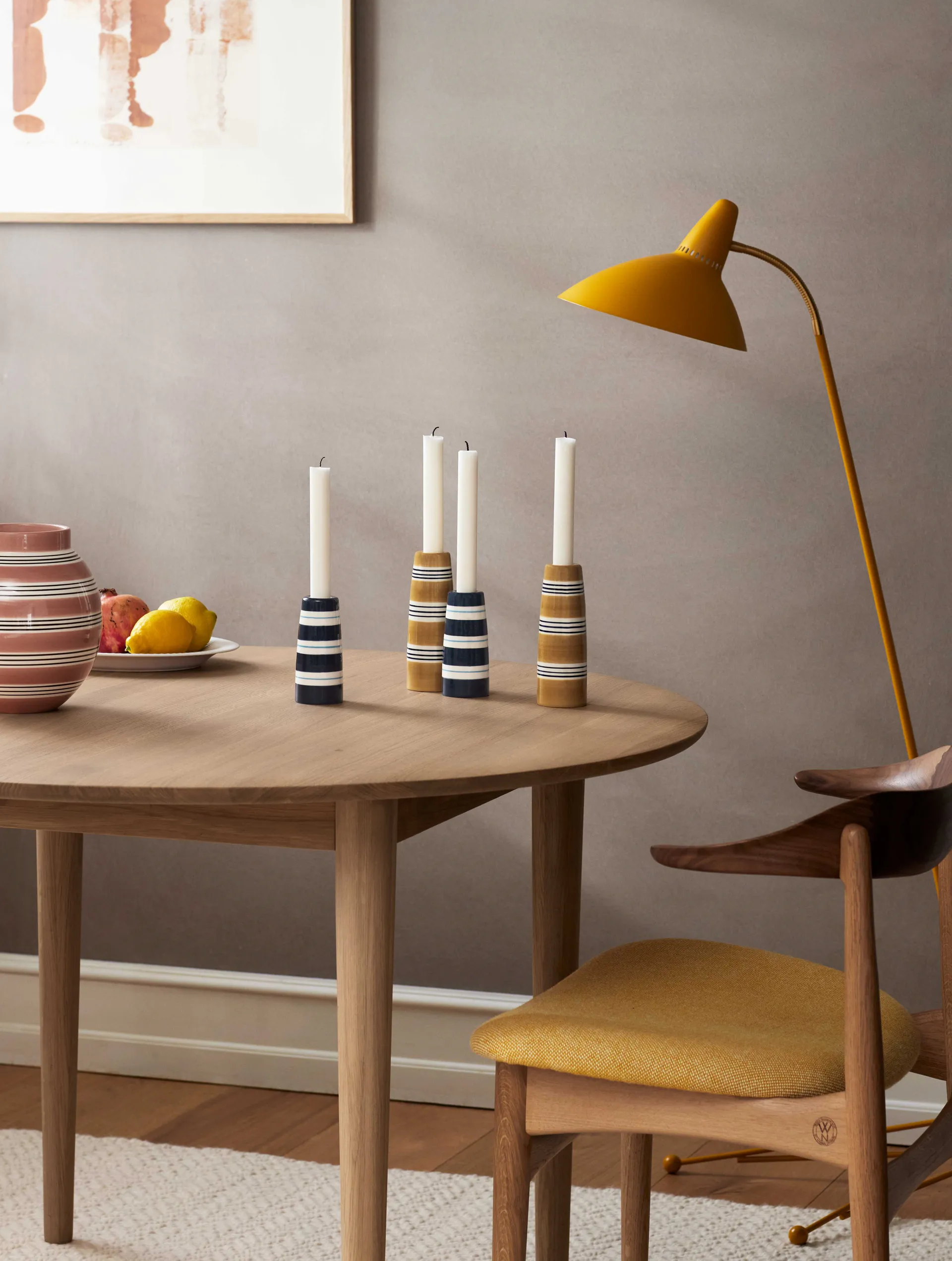 Świecznik Omaggio Nuovo 16 cm, Ochra Kähler