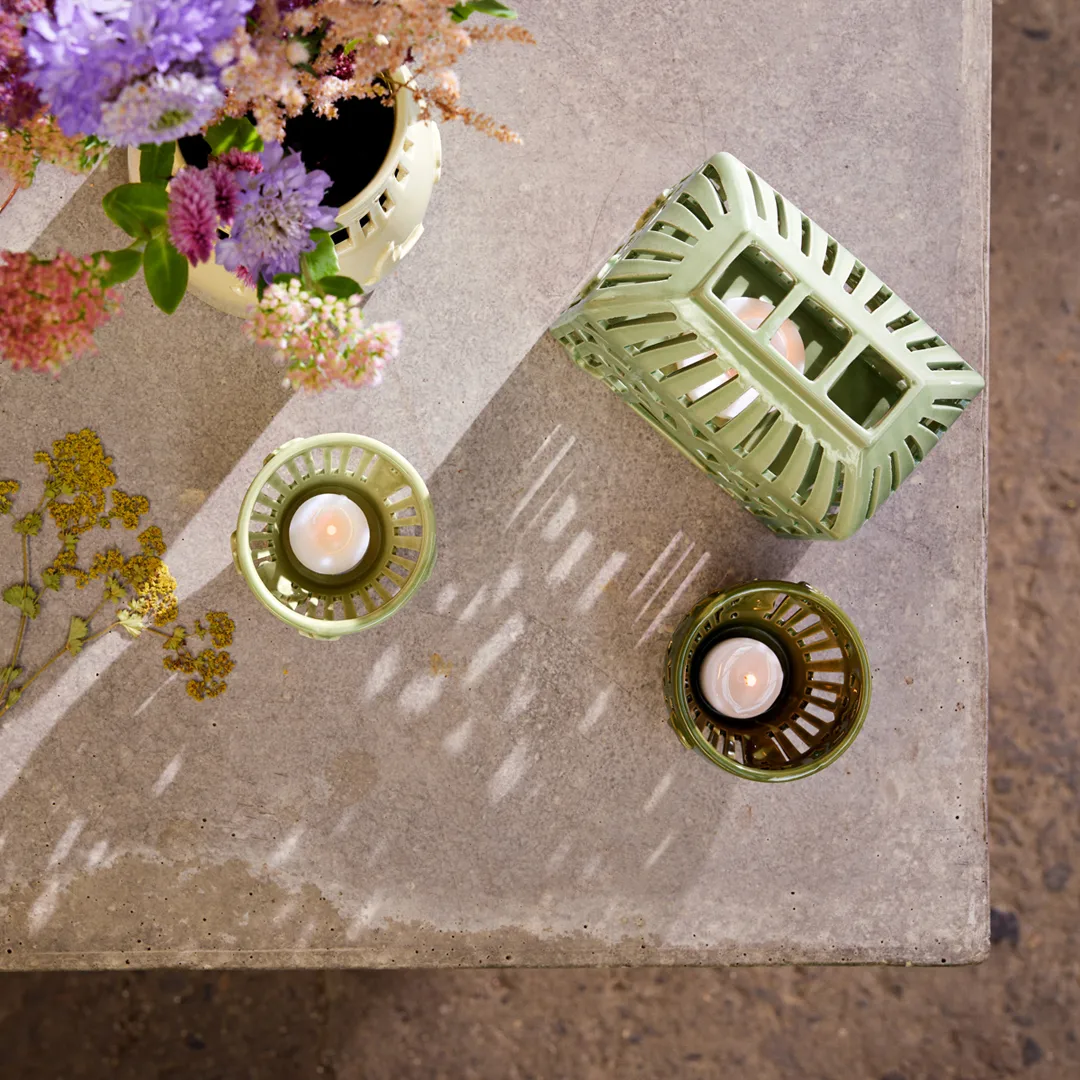 Świecznik Orangery 16 cm, Spring leaf Kähler